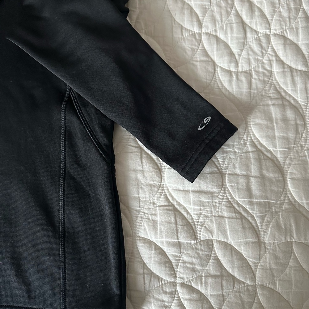 Champion Women's Black Quarter-zip Hoodie - Picture 3 of 5
